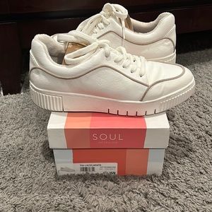 Soul Tia-Laces by Naturalizer Sneakers, 8 1/2 Wide, Like New!!